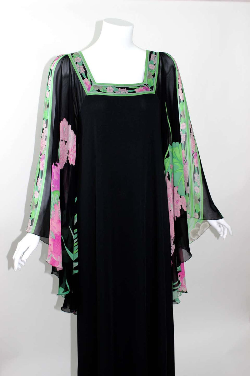 Vintage Leonard Paris Caftan Dress 1970's