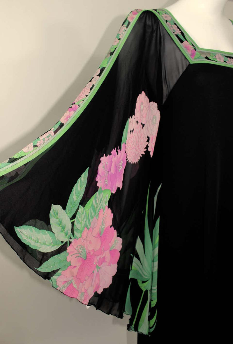 Vintage Leonard Paris Caftan Dress 1970's