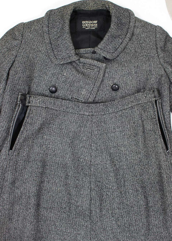 Vintage 1960s Bergdorf Goodman Wool Skirt Suit