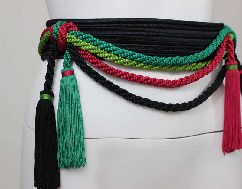 Vintage Yves Saint Laurent Russian Tassel Belt YSL