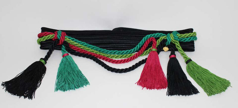Vintage Yves Saint Laurent Russian Tassel Belt YSL