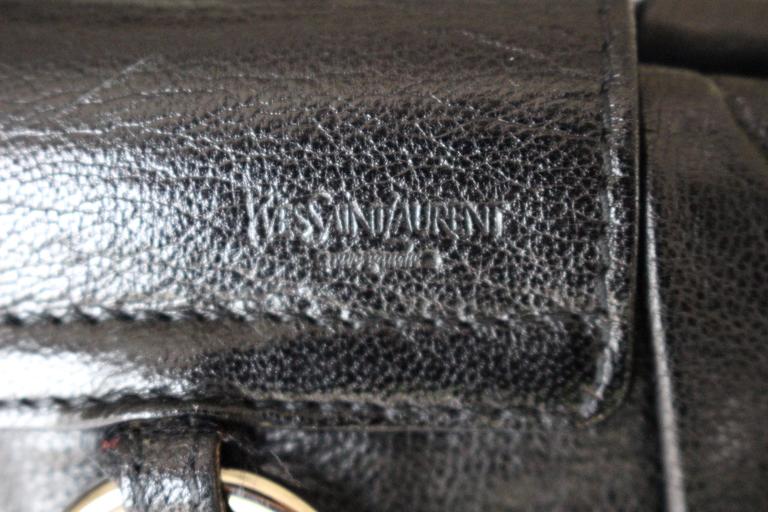Yves Saint Laurent Black Dali Lips Clutch YSL 2003 Tom Ford Era Collectors