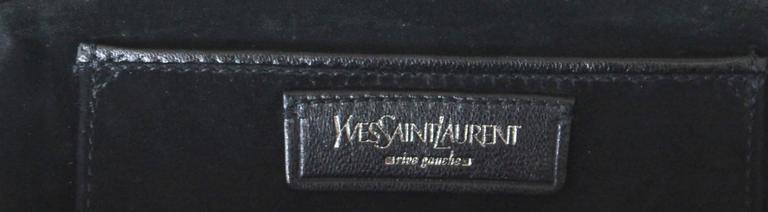 Yves Saint Laurent Black Dali Lips Clutch YSL 2003 Tom Ford Era Collectors