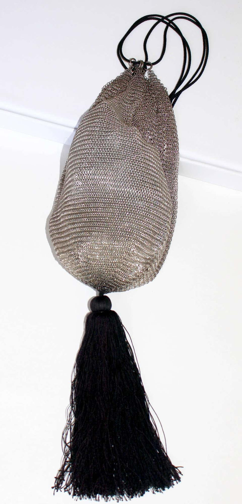Elsa Peretti for Halston, Sterling Silver Bag Retailed by Tiffany & Co