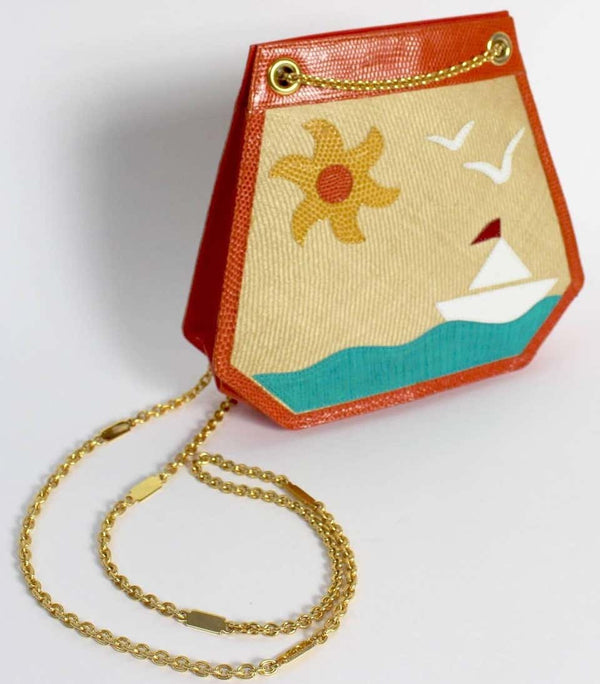 Bottega Veneta Limited Edition Vintage Gold Chain Purse