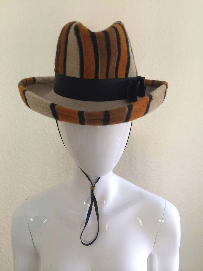 Yves Saint Laurent Stripe Hat YSL