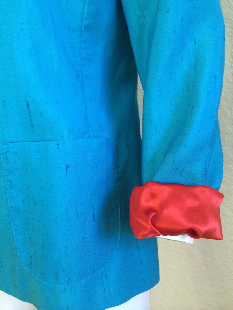 Yves Saint Laurent Heart Button Jacket