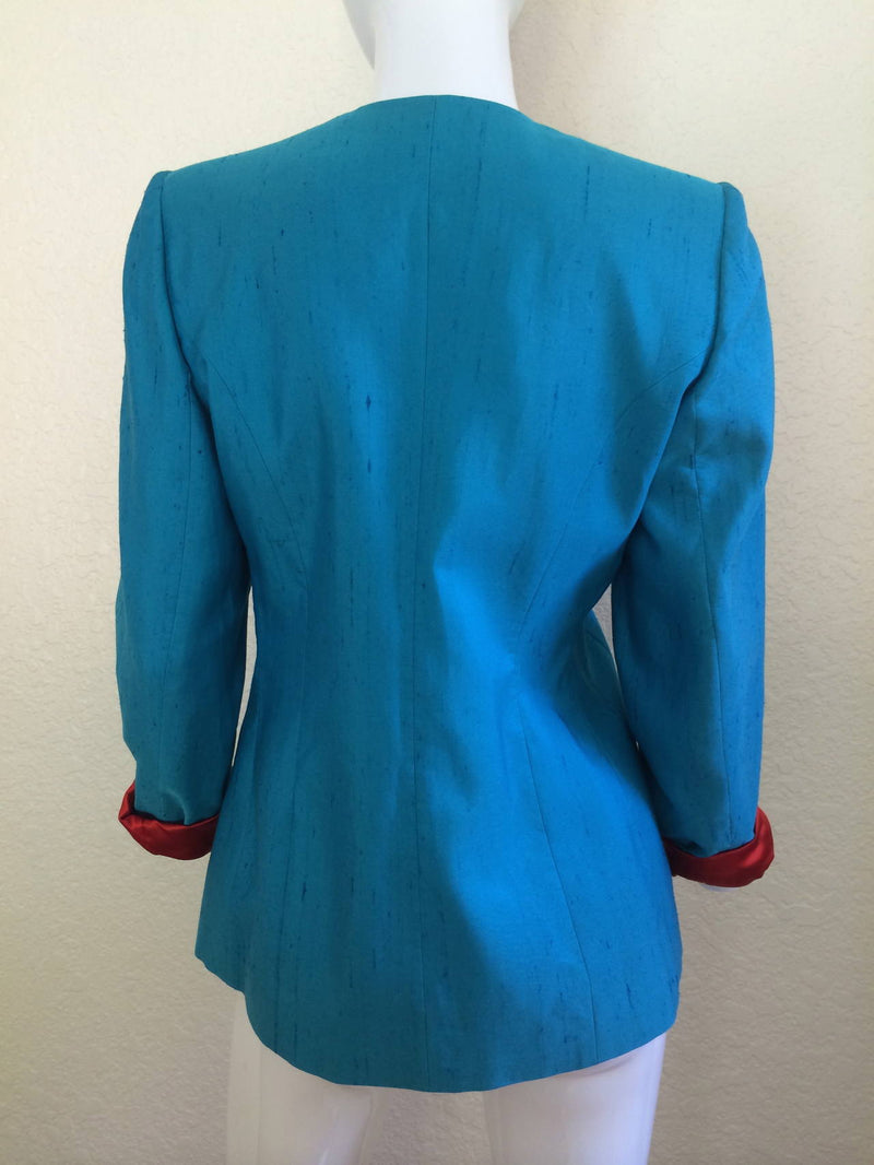 Yves Saint Laurent Heart Button Jacket