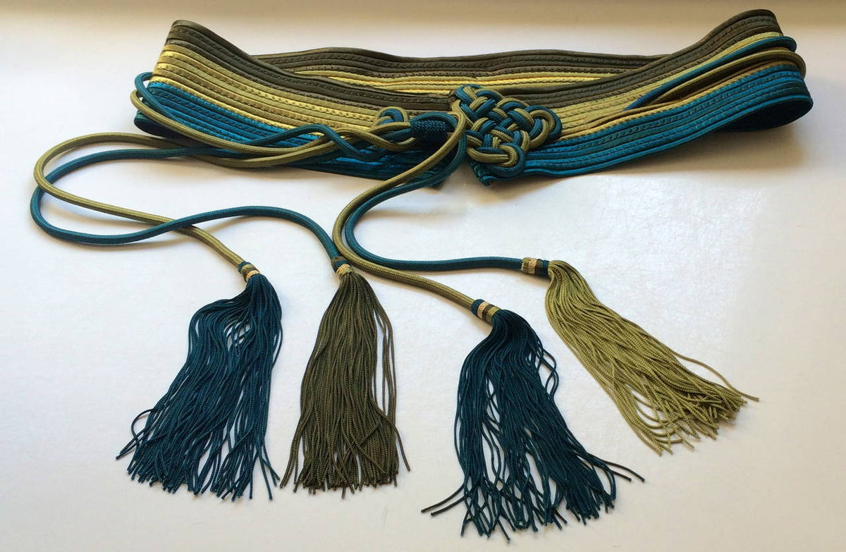 VTG RUNWAY COUTURE YVES SAINT LAURENT Tassel Belt We still have the most amazing selection of Yves Saint  main image 2