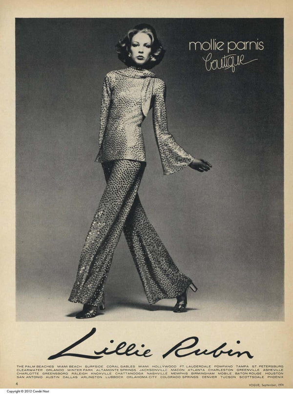 1970s Mollie Parnis Lurex and Sequin Gold Tunic Maxi Skirt Shawl Set Documented