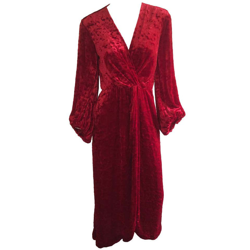 Saint Laurent Hostess Gown Museum Piece YSL 1970s