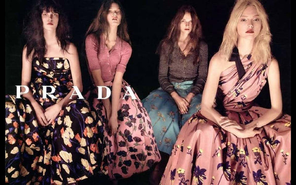 Prada Resort 2008 Floral Silk Full Skirt with tags. New