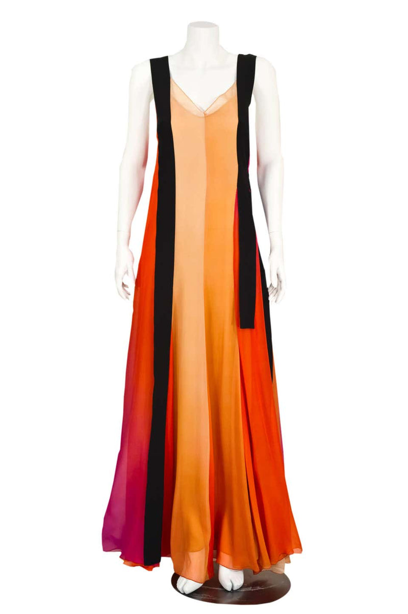 Sonia Rykiel Spring 2012 Runway Silk Chiffon Gown