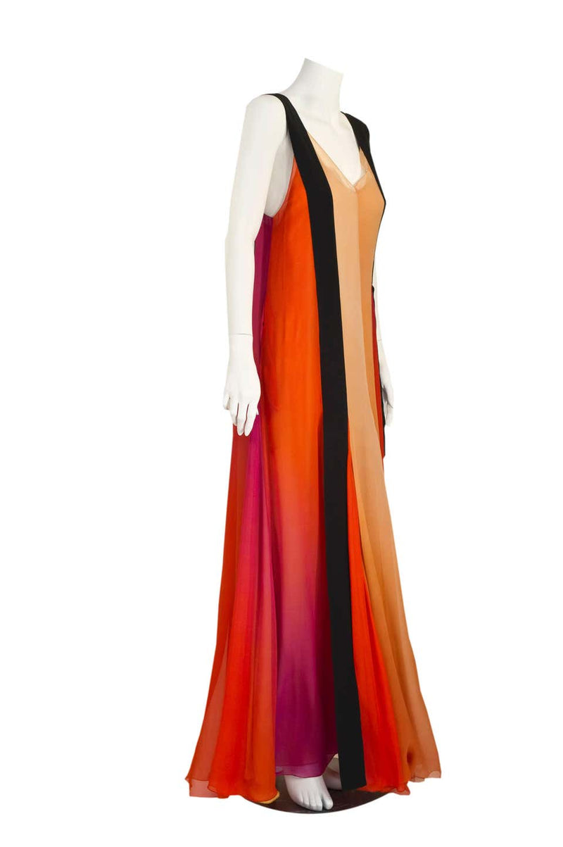 Sonia Rykiel Spring 2012 Runway Silk Chiffon Gown