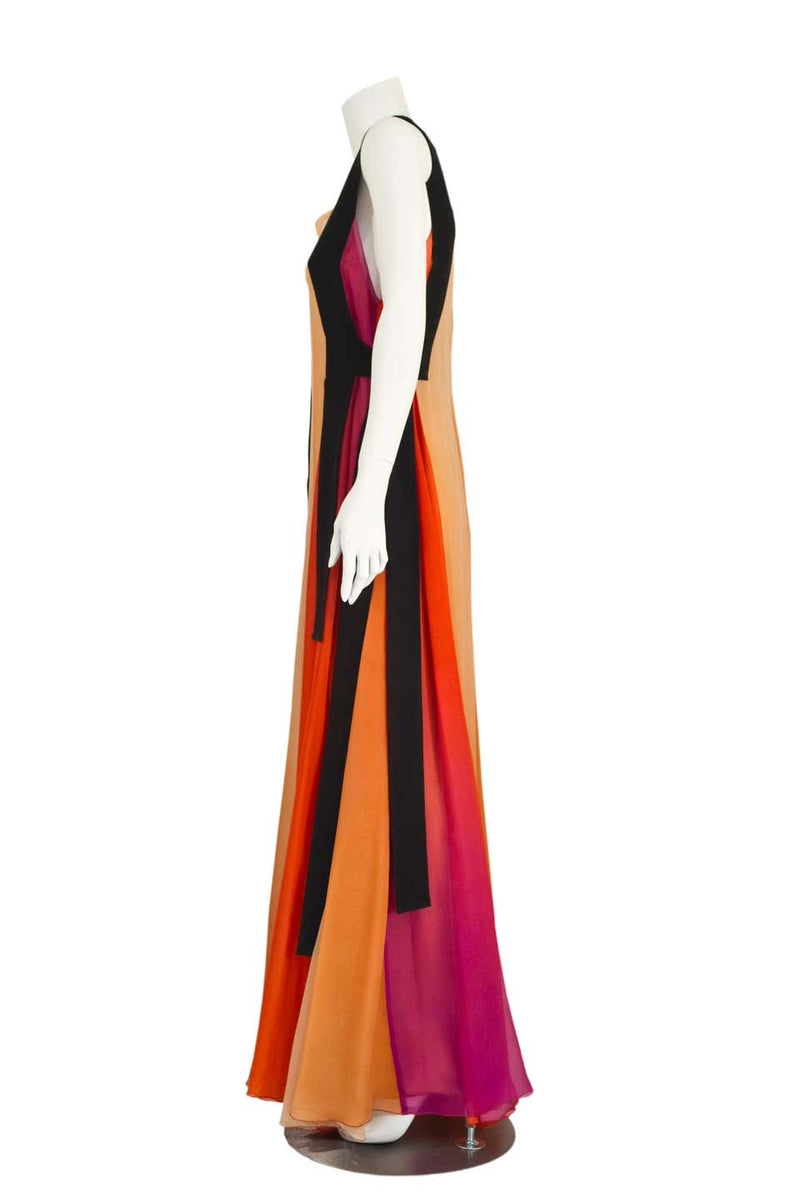 Sonia Rykiel Spring 2012 Runway Silk Chiffon Gown