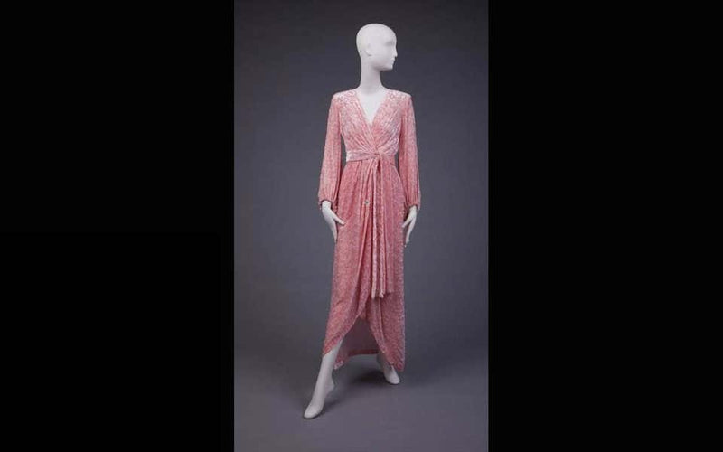 Saint Laurent Hostess Gown Museum Piece YSL 1970s