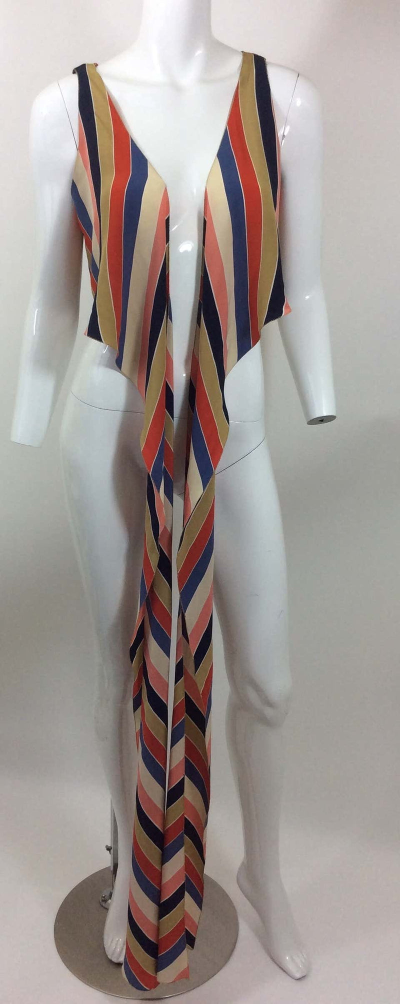 Vintage Chloé Silk Wrap Top