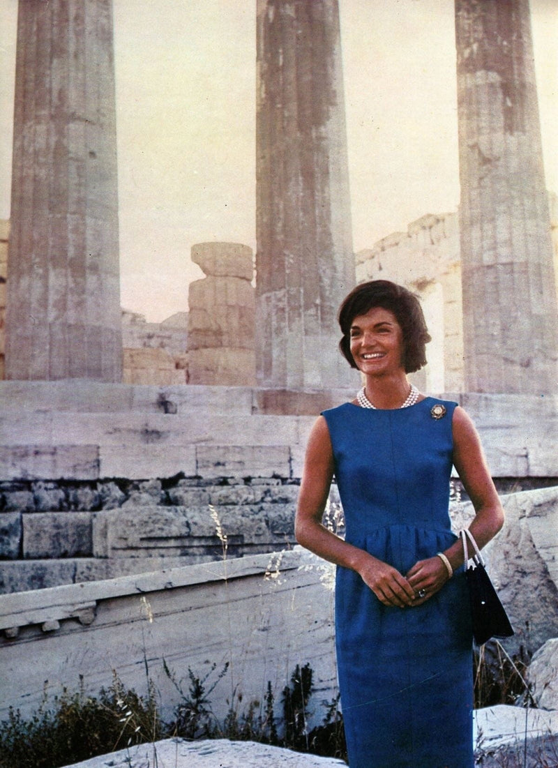 c.1961 Norman Norell Dress as seen on Jacqueline Kennedy