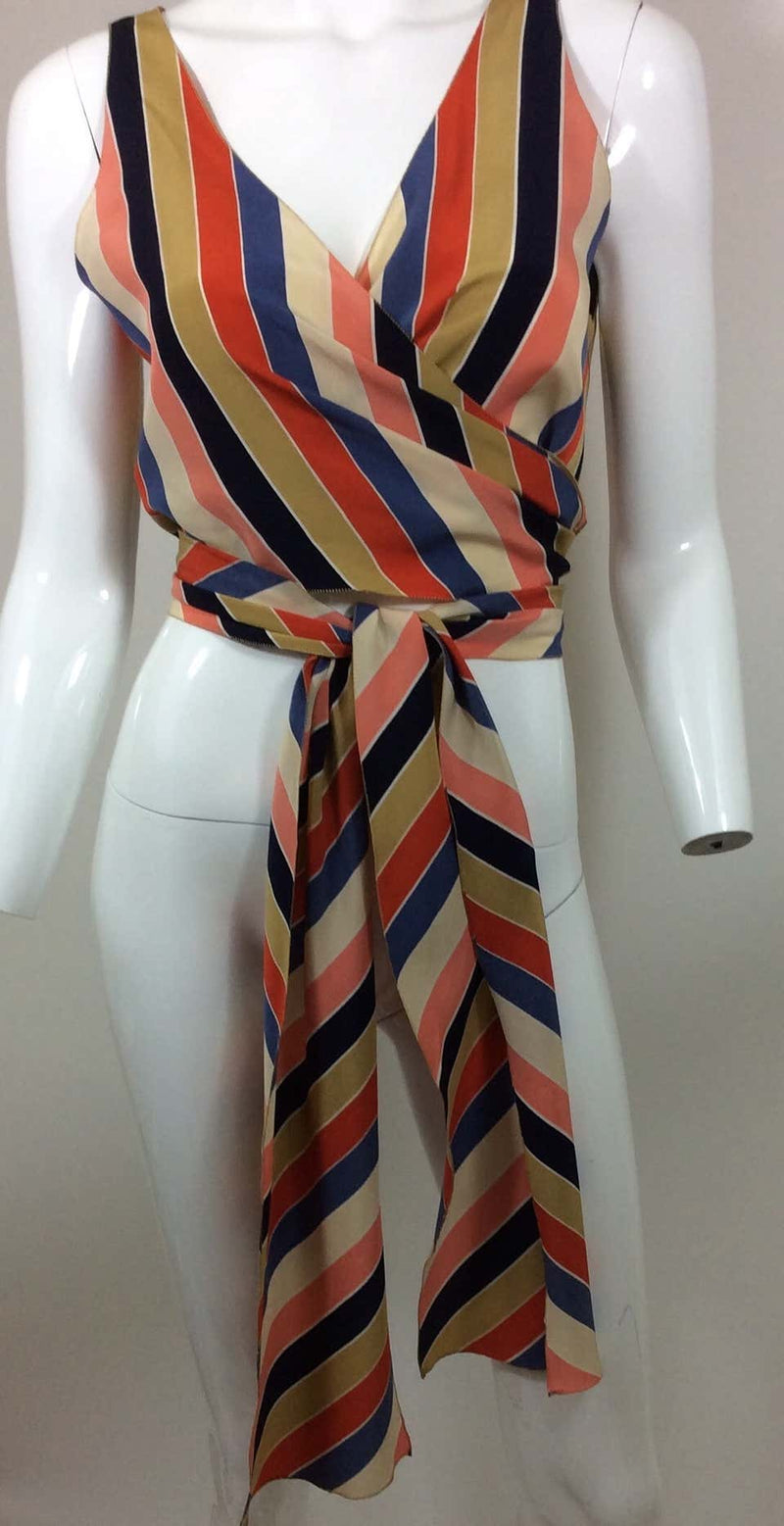Vintage Chloé Silk Wrap Top