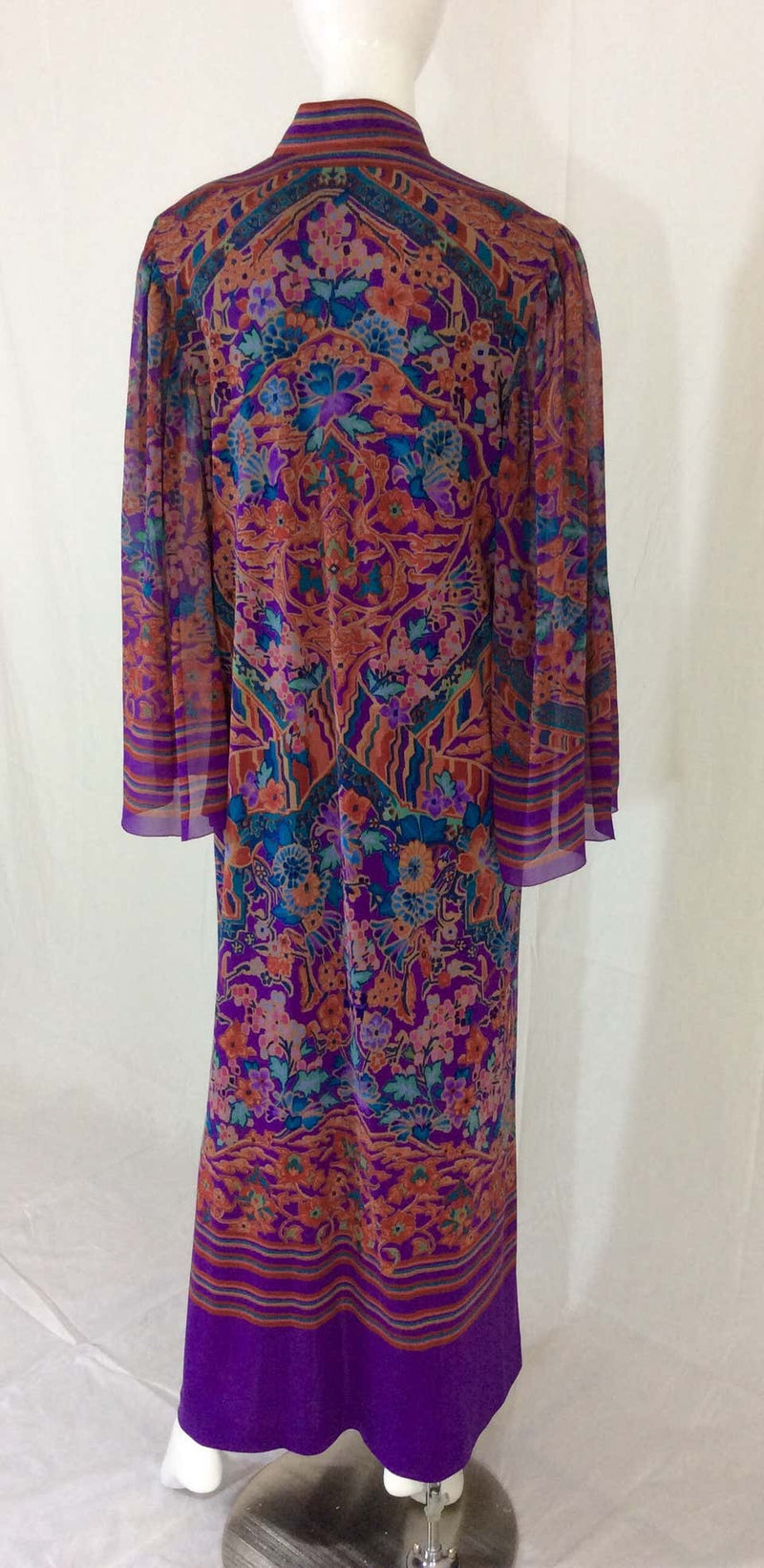 Vintage Leonard Paris Silk Caftan 1970s