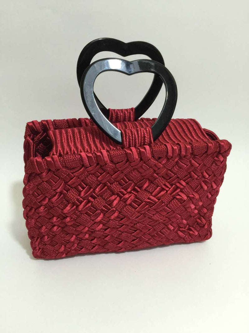 Vintage Yves Saint Laurent "in Love again" Heart handle Bag YSL