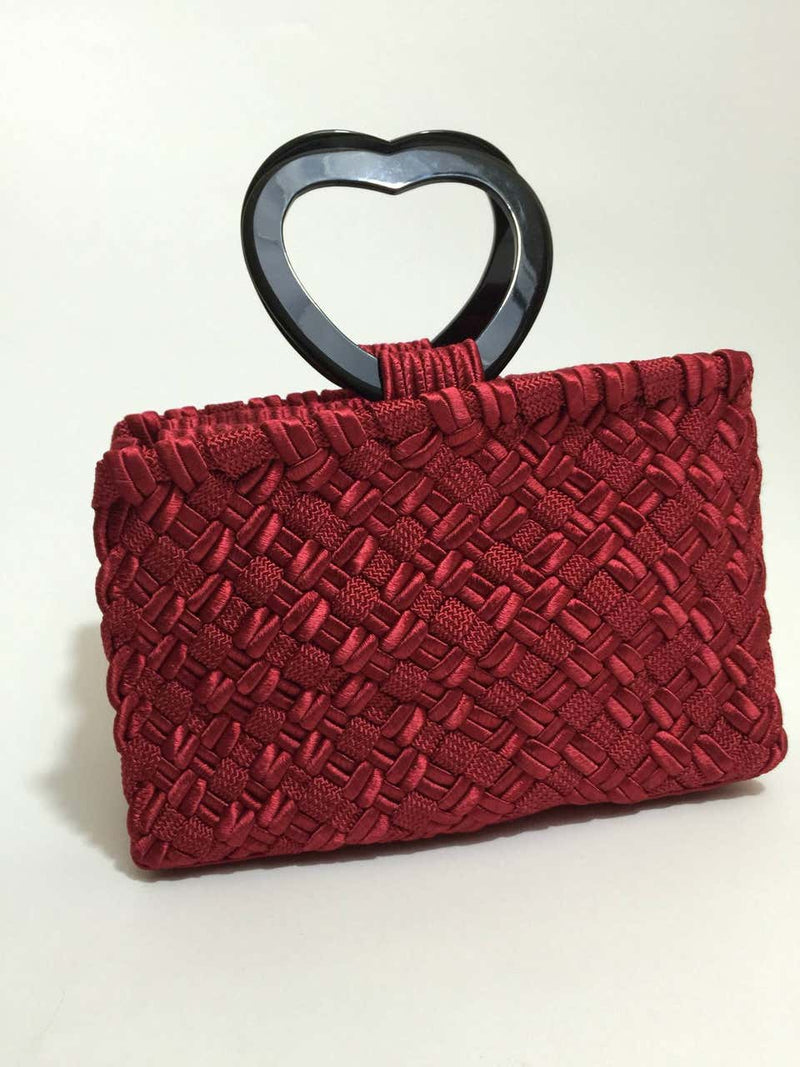Vintage Yves Saint Laurent "in Love again" Heart handle Bag YSL