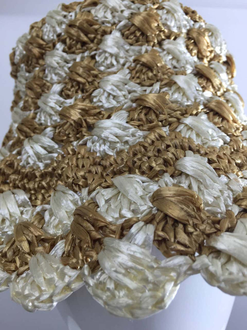 Prada Woven Raffia Bucket Sun Hat