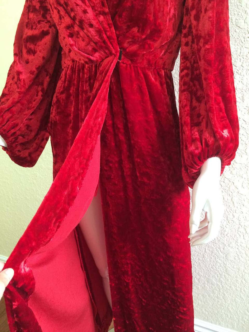 Saint Laurent Hostess Gown Museum Piece YSL 1970s