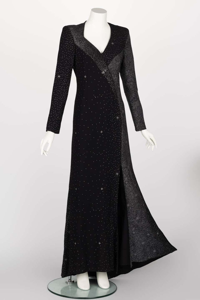Christian Lacroix Midnight Sparkle Runway Gown FW 98/99 Christian Lacroix Midnight Sparkle Runway Gown FW 98/99