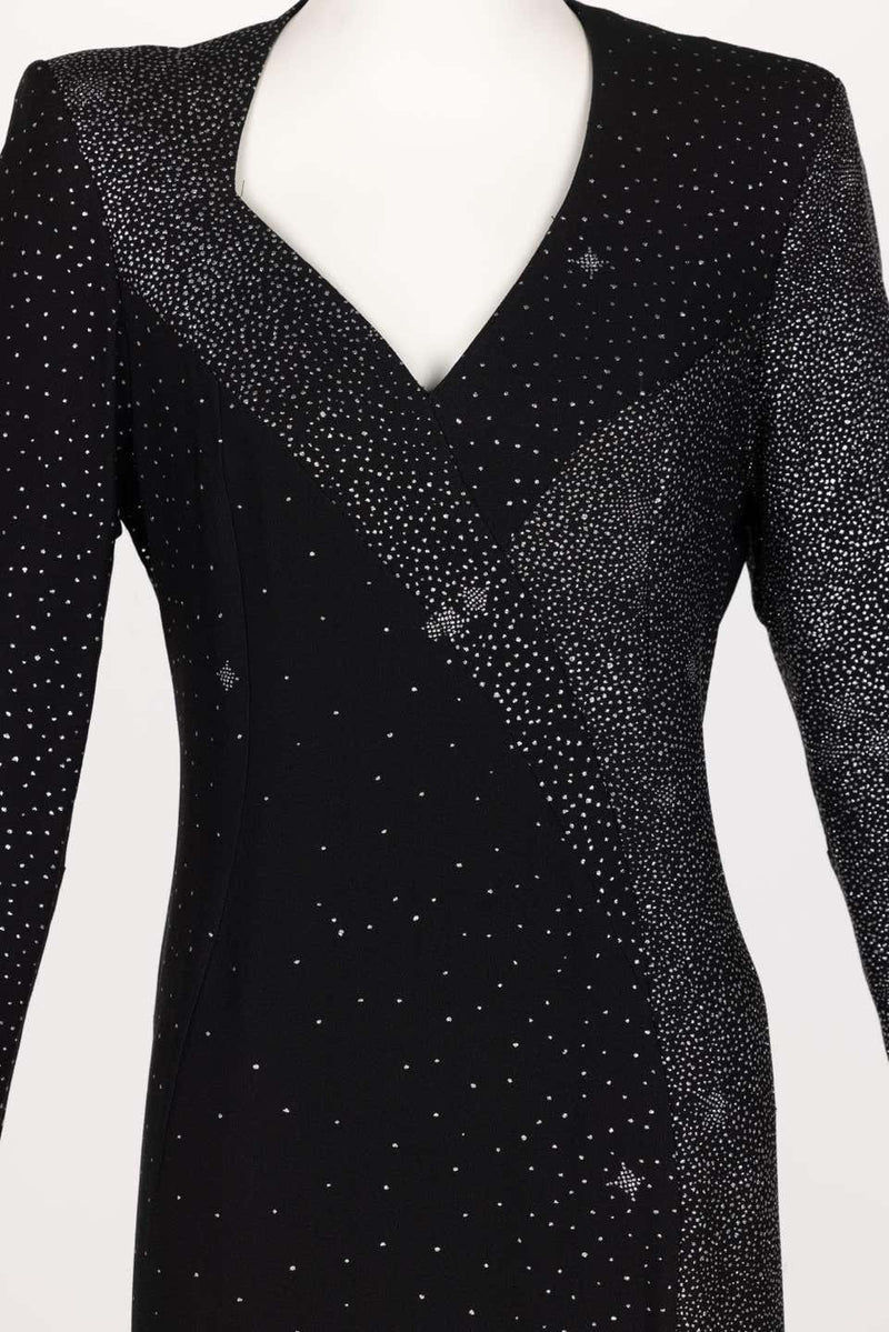 Christian Lacroix Midnight Sparkle Runway Gown FW 98/99