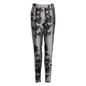 Lanvin Silk Butterfly Pants F/W 2013 Size 38