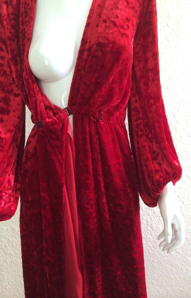 Saint Laurent Hostess Gown Museum Piece YSL 1970s