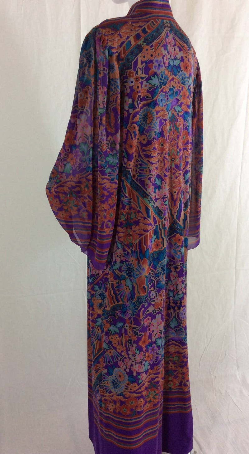 Vintage Leonard Paris Silk Caftan 1970s