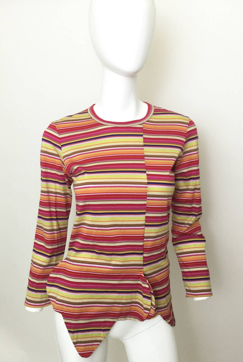 Comme des Garçons multi stripe Shirt 1990's