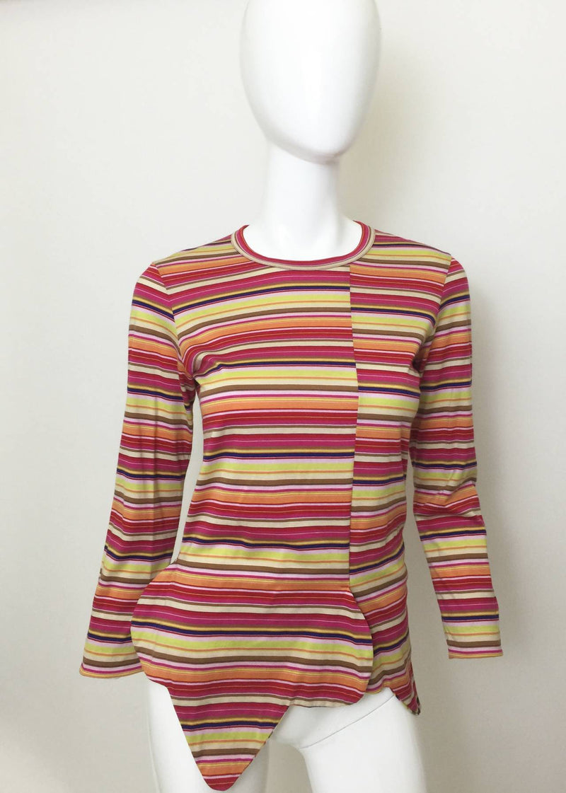 Comme des Garçons multi stripe Shirt 1990's