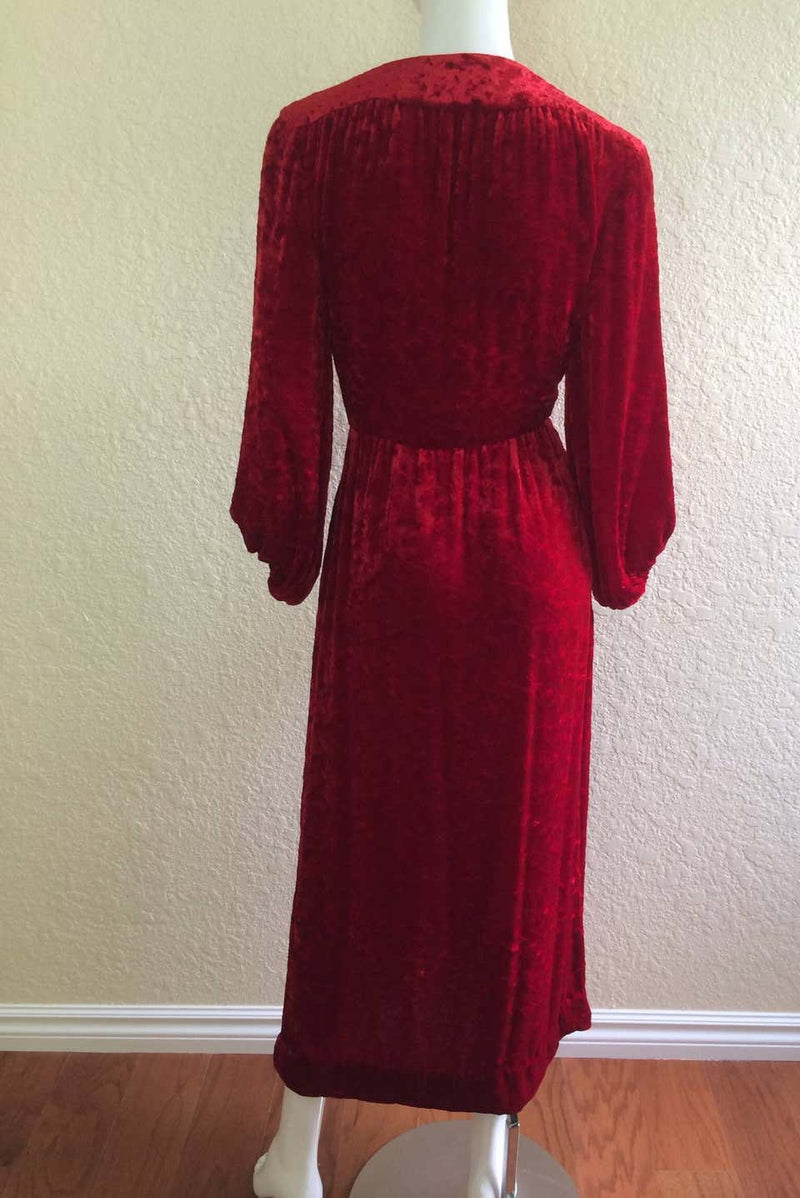 Saint Laurent Hostess Gown Museum Piece YSL 1970s
