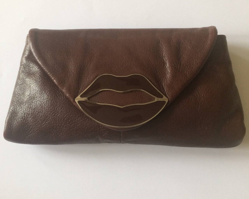 Yves Saint Laurent Dali Lips Clutch YSL 2003 Tom Ford Era Collectors