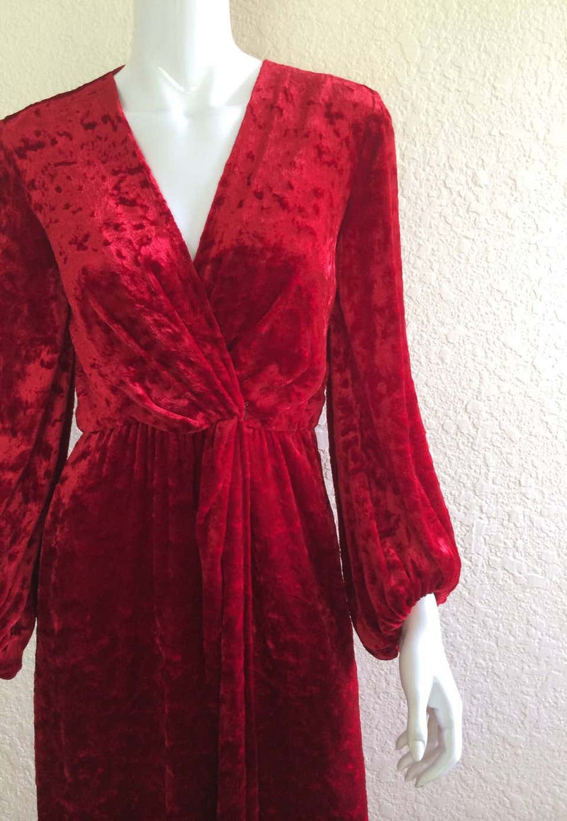 Saint Laurent Hostess Gown Museum Piece YSL 1970s