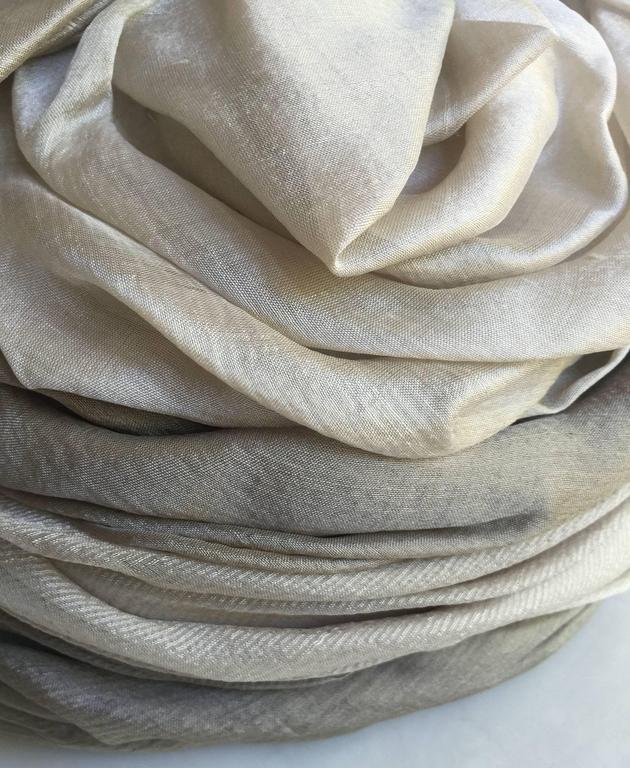 1950s Christian Dior Ombre Silk Turban Hat