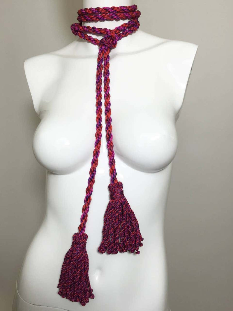Vintage YSL Russian Tassel Necklace and Belt