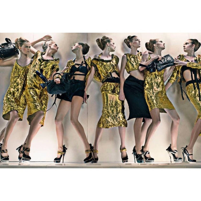 Prada Spring 2009 Gold Metal and Silk Sleeveless Cocktail Dress Runway Basha Gold Prada Spring 2009 Gold Metal and Silk Sleeveless Cocktail Dress Runway Basha Gold