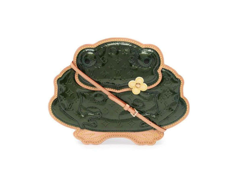 Louis Vuitton Vernis Conte de Fees Frog Pochette Bag, 2002