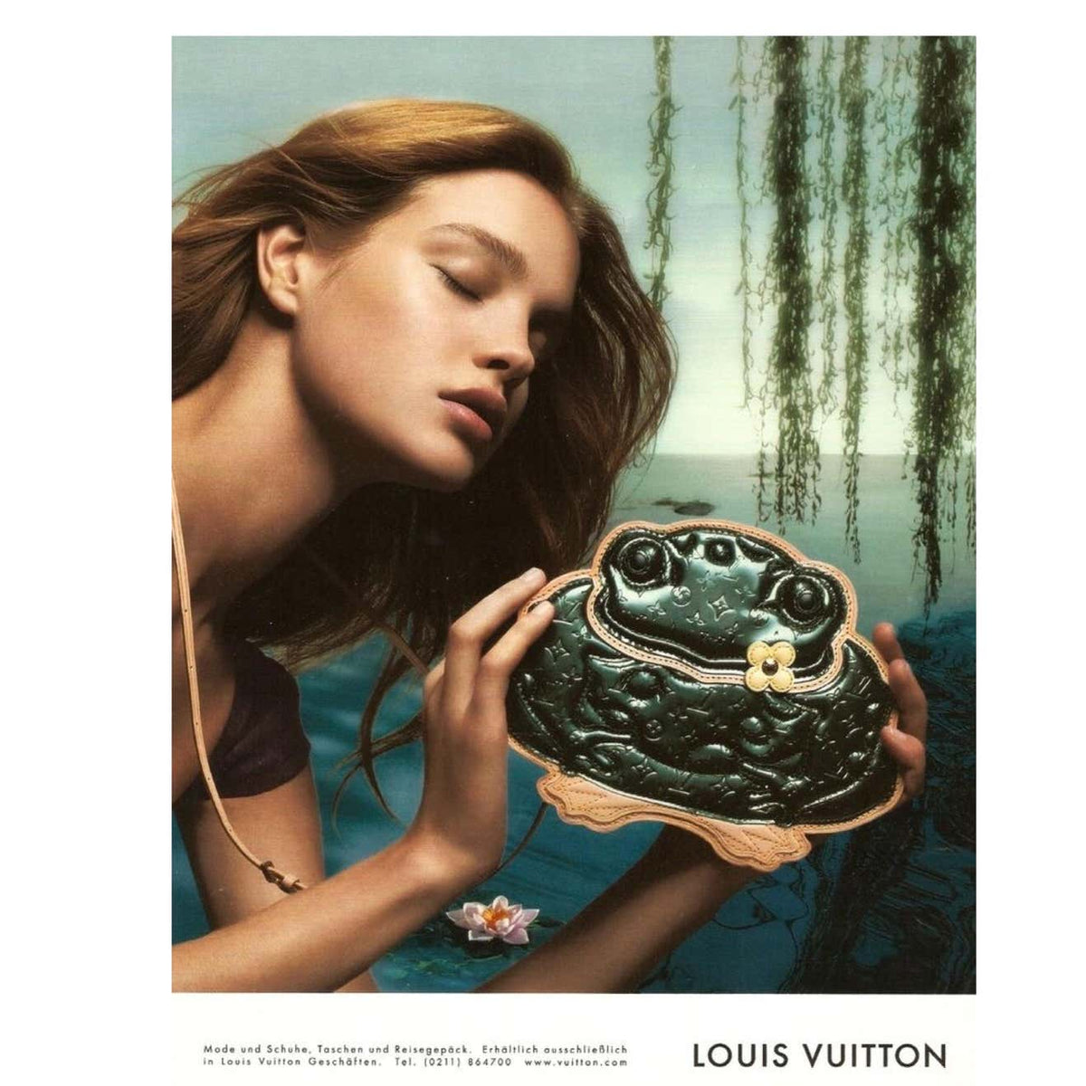 Louis Vuitton Vernis Conte de Fees Frog Pochette Bag, 2002 – Basha