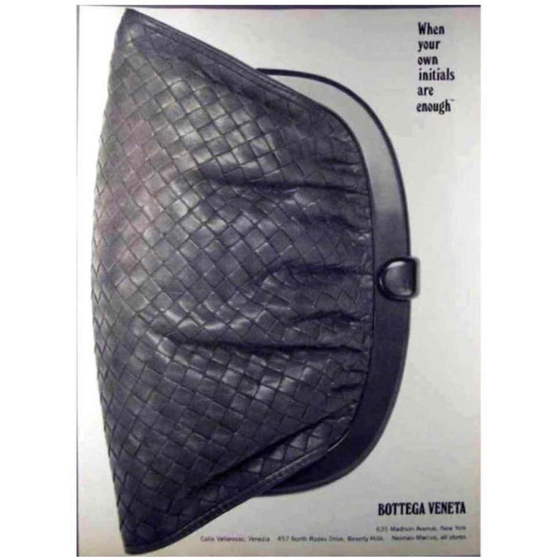 Bottega Veneta Burgundy Suede & Lizard Intrecciato Clutch Bag, 1980's