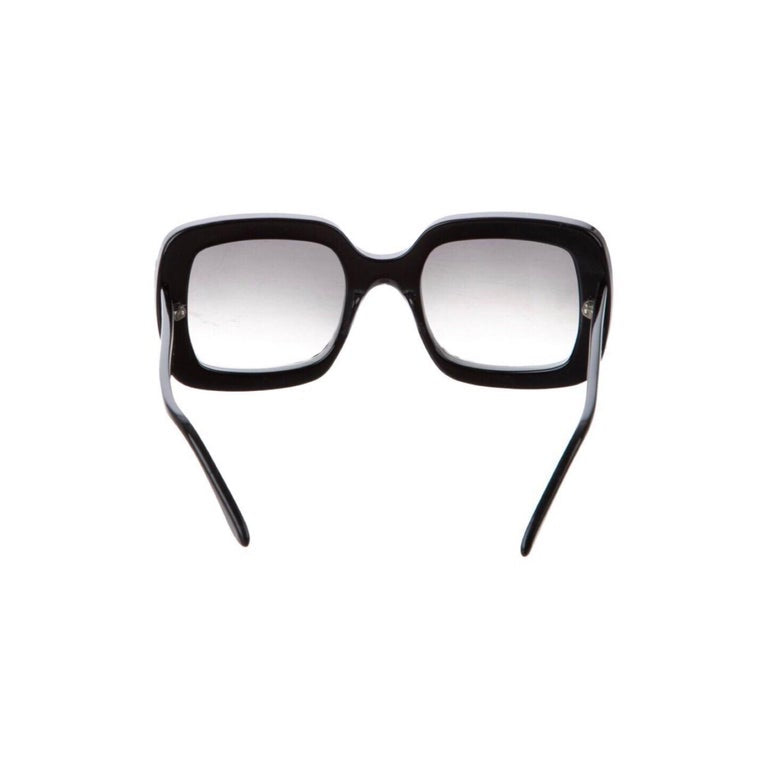 2009 Lanvin Emerald Jeweled Sunglasses