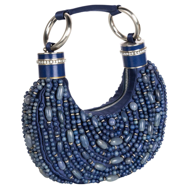Vintage Chloé Phoebe Philo Beaded Crystal Bracelet Bag Early 2000s