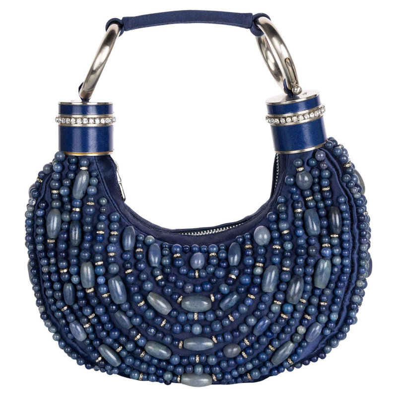 Vintage Chloé Phoebe Philo Beaded Crystal Bracelet Bag Early 2000s
