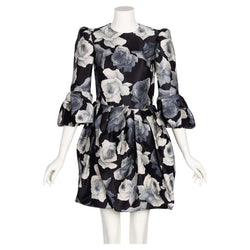Lanvin Alber Elbaz Runway Ad Campaign Floral Print Dress Fall 2011