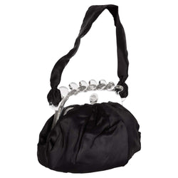 1920s Lucite Frame Satin Bag