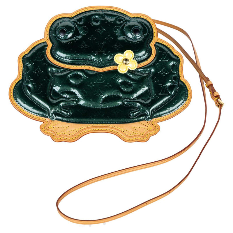 Louis Vuitton Vernis Conte de Fees Frog Pochette Bag, 2002 – Basha Gold
